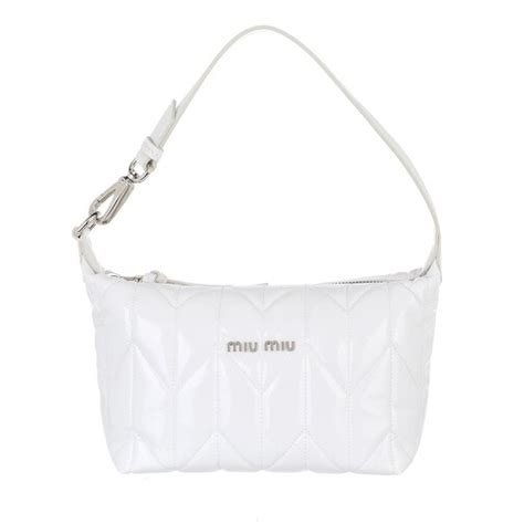 miu miu spirit cire bag|White Miu Spirit Ciré Mini.